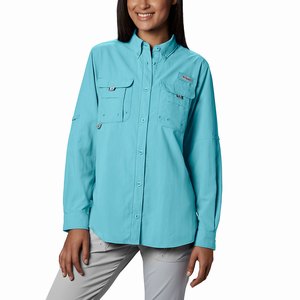 Columbia PFG Bahama™ Långärmad Tröja Dam LjusBlå (SALXW3286)